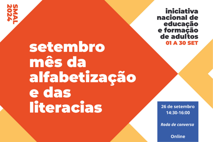 Roda de Conversa “Inovar e cooperar na alfabetização de pessoas adultas”