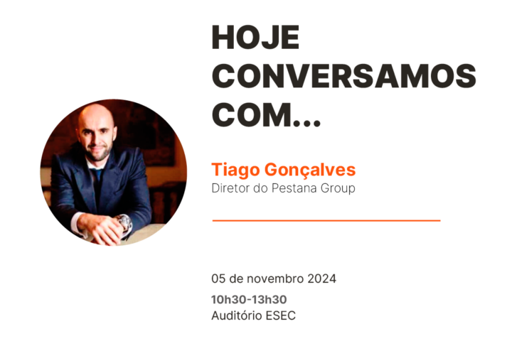 Hoje conversamos com… Tiago Gonçalves